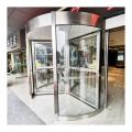 Hot selling hotel 3 wing glass automatic revolving door with 99% safety